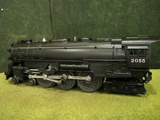Lionel 2055 Postwar 4 - 6 - 4 Hudson Engine Great Shape And Runs
