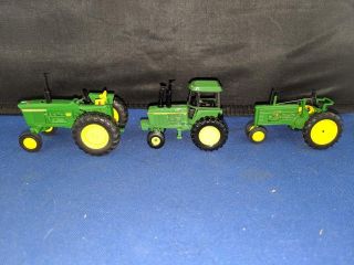 John Deere 4430 4020 Tractor 1/64 And One More Total Three 1/64