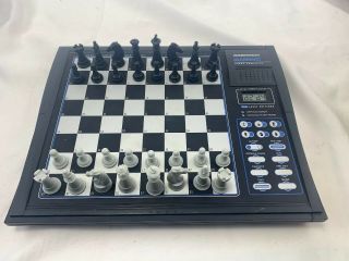 Saitek Garry Kasparov Alchemist Electronic Computer Chess W/all Piece -