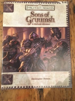 Sons Of Gruumsh Forgotten Realms Dungeons And Dragons