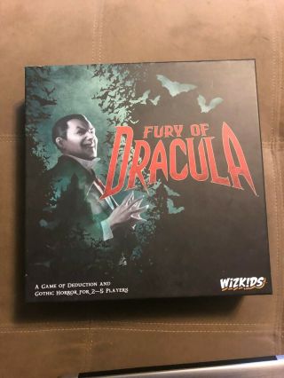 Fury Of Dracula 4th Edition Board Game - Wizkids