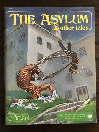 The Asylum And Other Tales Call Of Cthulhu Adventure 1983 Hp Lovecraft