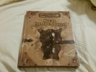 Spell Compendium Dungeons & Dragons 3.  5/3rd Edition D20 Wotc D&d