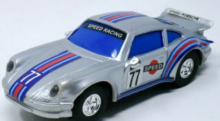 Artin 1/43 Slot Car Porsche 911 With Lights Speed Martini Stripes 77