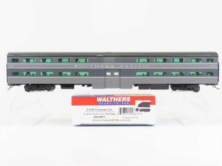 Ho Scale Walthers 932 - 5971 Sp Southern Pacific P - S Commuter Passenger Car Gray