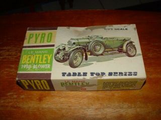 Vintage Pyro Le Mans Bentley 1930 Blower 1/32 Scale Model