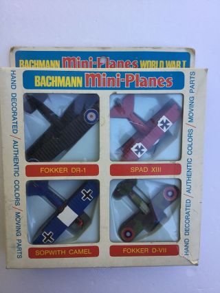 Bachmann Mini Planes Wwi Plane Set 8506