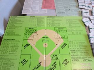 Vintage Sports Illustrated Statis Pro Baseball Game Avalon Hill Game Of Strategy 2