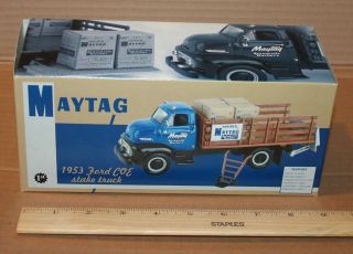 Maytag 1953 Ford Coe Stake Truck 1:34 Scale First Gear 6th In Series