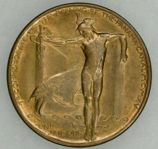 1915 Panama Pacific International Exposition Medal Hk - 400 Unc So Called Dollar