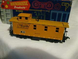 Roundhouse Huber Models Ho Train Rio Grande D&rgw Caboose 1438