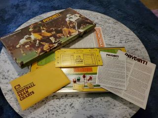 Sports Illustrated Football Game - Paydirt 1974 Nfl Team Charts