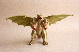 Bandai Cretaceous King Ghidorah Figure Godzilla Monster Kaiju 1998 Toy