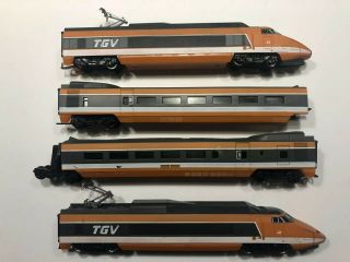 LIMA 149798 TGV Bullet Train Set Powered Engine,  Dummy,  2 Passenger Cars 2