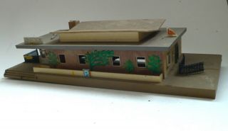 Vintage HO Scale Plastic Village 10 House Models for Train Set Hong Kong 1960 ' s 2