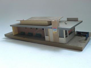 Vintage HO Scale Plastic Village 10 House Models for Train Set Hong Kong 1960 ' s 3