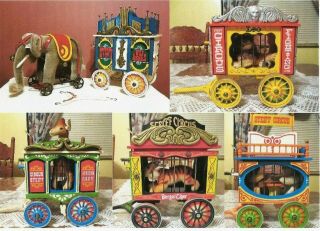 Steiff Golden Age Of The Circus,  Complete Circus Train,  Boxed,  Made 1986 - 90,  Le