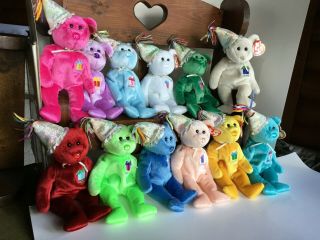 24 Birthday Beanie Babies For Telly_11: Custom Set For You At $79.  50,  Ship