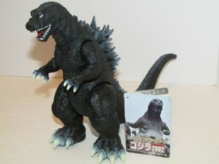 Bandai Godzilla 2002 Gmk 8 1/2 " Figure With Loose Tag.