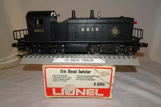 Lionel 8354 Erie Nw2 Powered Diesel Switcher Engine O/027 1973 - 75