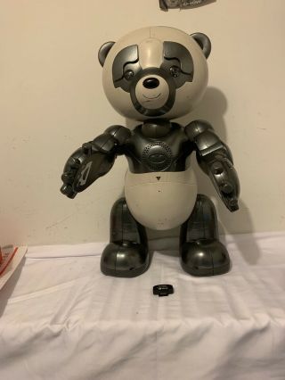 Wowwee Gaint Robo Panda With Cartridge Card And Batteries Great