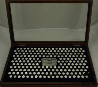 Franklin History Of The United States Silver.  925 Mini - Coin Set (asw 11.  3oz)