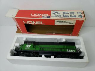 Lionel 6 - 8651 Burlington Northern U36b Dummy Diesel Locomotive W/ Box