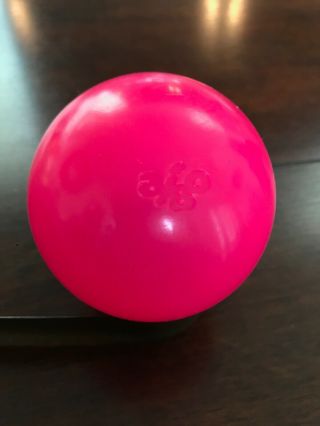 Aibo Sony Pink Ball With Aibo Logo