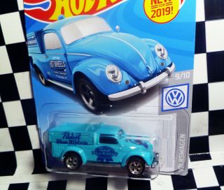 Hot Wheels Custom Vw Beetle Pickup Pabst Blue Ribbon Rr