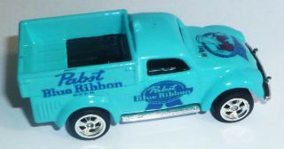 HOT WHEELS CUSTOM VW BEETLE PICKUP PABST BLUE RIBBON RR 2