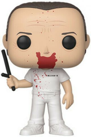 Funko Pop Movies: Silence Of The Lambs - Hannibal (blood Splatter) [new Toys]