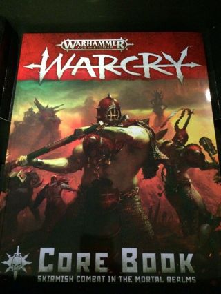 Warcry Core Rule Book,  Full Rules Starter Set Warhammer Aos Age Of Sigmar Games