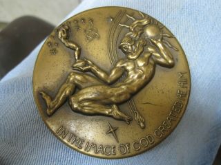 The Society of Medalists in the image of God Created He Him 56th 1957 s.  c 2