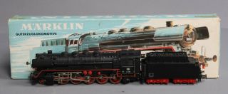Marklin 3027 Ho Scale 2 - 10 - 0 Steam Locomotive & Tender Ex/box