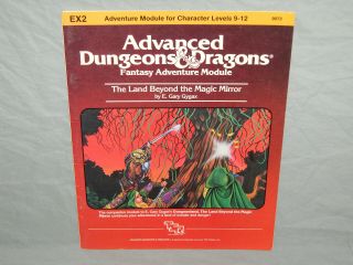 Ad&d 1st Ed Module - Ex2 The Land Beyond The Magic Mirror (gary Gygax And Vg, )