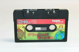 1992 Tiger Electronics 2 - Xl Talking Robot Cassette Tape Planet Earth