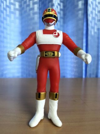 Sentai Power Rangers Changeman Change Dragon Red Popy Chogokin Bandai 1985
