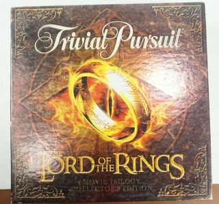 Lord Of The Rings Movie Trilogy Collectors Edition - Trivial Pursuit - Complete