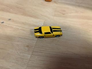 Ho Scale Nano Transformers 1977 Chevy Camaro Loose Bumblebee