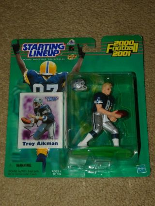 2000 Starting Lineup Troy Aikman (in Package)