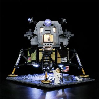 Led Light For Lego 10266 Nasa Apollo 11 Moon Landing Lunar Toy Lander Lighting