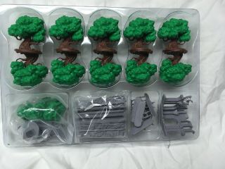 Joan Of Arc Time Of Legends Trees Ruin Stakes Well Bushes Walls Core Set Scenery