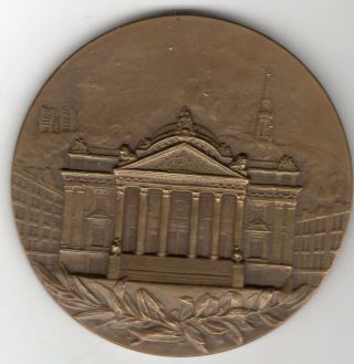 1924 Belgian Medal to Commemorate the 50 Year Anniv.  of Lorrain Bank,  by Sorrain 2