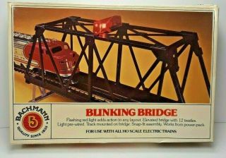 Bachmann Blinking Bridge Kit 46 - 1221 Ho Scale Flashing Red Light (a10)