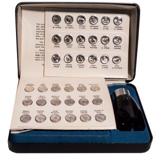 The Franklin First Edition Sterling Silver Presidential Mini Coin Set