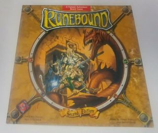 Runebound 2nd Edition A Ffg Game - Complete