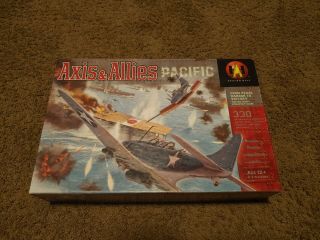 Axis & Allies Pacific Avalon Hill 1999 Hasbro Wwii Military Game Never Played