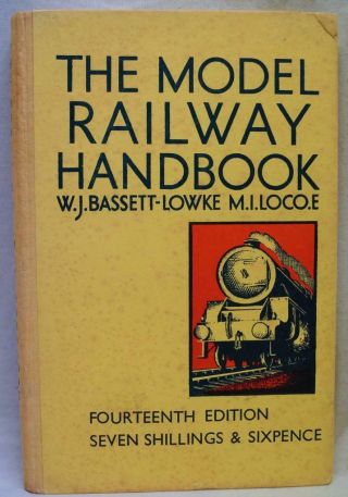 The Model Railway Handbook By W.  J.  Bassett - Lowke Vintage 1948 Toy Trains (uk)