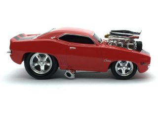 Muscle Machines 1969 69 Chevy Chevrolet Camaro Z/28 Red Car Die Cast 1/64 Loose