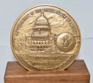 Official 1981 Ronald Reagan Presidential Inaugural Medal As Issued